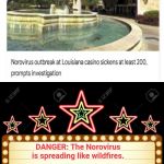 Norovirus outbreak at Louisiana casino | DANGER: The Norovirus is spreading like wildfires. | image tagged in casino,memes,meme,virus,dank memes,dank meme | made w/ Imgflip meme maker