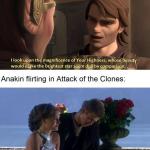 Anakin Flirting meme