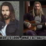 Mark Wystrach Meme | WHAT I ACTUALLY LOOK LIKE; HOW I WANT TO LOOK... | image tagged in mark wystrach meme,funny,memes,thor,fail,how i think i look | made w/ Imgflip meme maker
