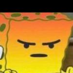 Spongebob mad emoji meme