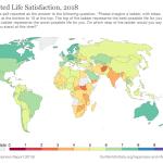 Happiness map 2018