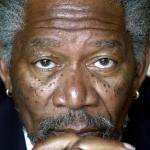 serious Morgan Freeman