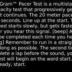 Pacer test