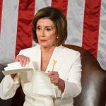 Mad At Nancy Tearing Up Speech But Not Trump For All His Shit