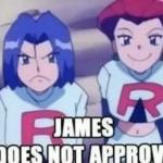 James does not approve this meme
