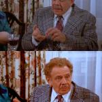 Frank Costanza Counts The Reasons meme