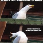 seagull meme lol | image tagged in seagull meme lol | made w/ Imgflip meme maker
