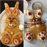 rabbit pancake expectation vs reality