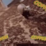 coffee ferret GIF Template