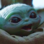 Baby Yoda Surprised