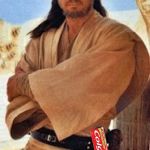 Qui-Gon Colgate | The TOOTHPASTE is a powerful weapon | image tagged in qui-gon jinn lightsaber,colgate | made w/ Imgflip meme maker
