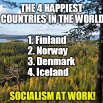 Socialism works just fine. meme