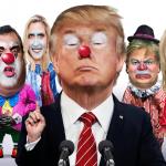Trump clown