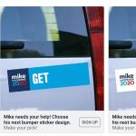 Bloomberg bumper sticker designer meme