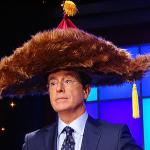Steven Colbert Furry Hat