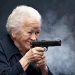 Grandma with a gun