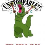Unstoppable trex | TOGETHER WE ARE; OTS, PTS & SLPS | image tagged in unstoppable trex | made w/ Imgflip meme maker