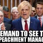 demand impeachment manager