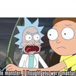 I thought you were masturbating