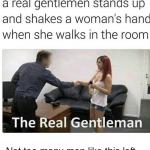 The real gentleman