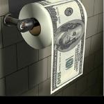 Toilet Paper Money meme