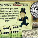 Fed Petrodollar Monopoly meme