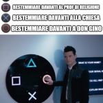 Conner PS4 | BESTEMMIARE DAVANTI A MAMMA; BESTEMMIARE DAVANTI AL PROF DI RELIGIONE; BESTEMMIARE DAVANTI ALLA CHIESA; BESTEMMIARE DAVANTI A DON GINO | image tagged in conner ps4 | made w/ Imgflip meme maker