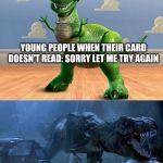 Jurassic Park Toy Story T-Rex Meme Generator - Imgflip