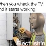electrishin meme