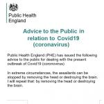 Coronavirus Advice Public Health England Spoof