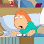 family guy mommy | NEVERMIND. | image tagged in family guy mommy | made w/ Imgflip meme maker