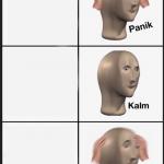 Panik Kalm Panik Meme Template