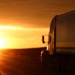 Trucking Sunset