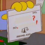 Lionel Hutz business card | image tagged in lionel hutz business card | made w/ Imgflip meme maker