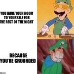 Luigi DJ Crying Meme Meme Generator - Imgflip