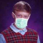 Bad Luck Brian Surgical Mask meme