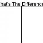 What's The Difference meme
