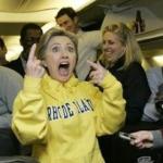 Hillary Clinton Rhode Island Plane