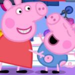 Peppa ang george be popping