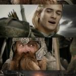 Gimli Legolas Template