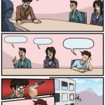 Boardroom murder suggestion