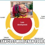 Lil Pump Codes | MY LEAN COST MORE THAN YOUR RENT | image tagged in lil pump codes | made w/ Imgflip meme maker