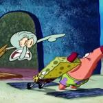 Squidward get out of my house