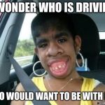 Ugly Camel | I WONDER WHO IS DRIVING; WHO WOULD WANT TO BE WITH HER | image tagged in ugly camel | made w/ Imgflip meme maker