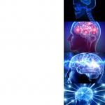 Expanding Brain HD meme