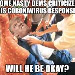 Trump coronavirus response meme