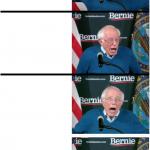 Inverted Bernie Sanders