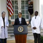 Obama Fake lab coats