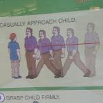 CASUALLY APPROACH CHILD