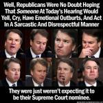 Kavanaugh crybaby meme